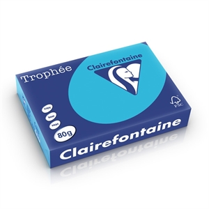 Clairefontaine papier / koningsblauw / A4 / 80 gr. / 500 vel
