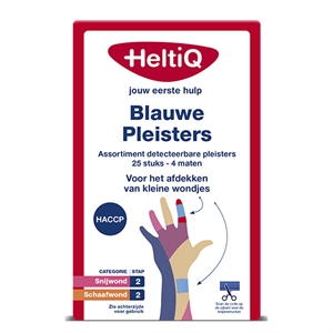 HeltiQ pleisters / detecteerbaar / 26 stuks