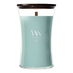 Woodwick Large Hourglass geurkaars / Sea Spray / 610 gram