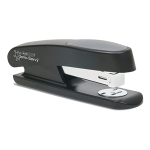 Rapesco RR7260B3 Germ-Savvy antibacteriële Sting Ray nietmachine | metaal | zwart | tot 20 vel