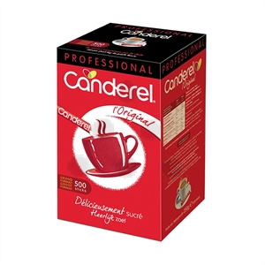 Canderel 8140000 zoetstof sticks / 500 stuks