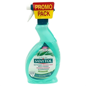 Sanytol Allesreiniger Spray / Eucalyptus / 500 ml / 2 stuks