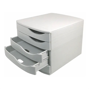 Jalema Re-solution ladeblok / polystyreen / grijs / 5 laden