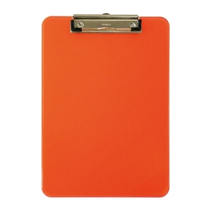 Maul klembord / neon / A4 / transparant oranje