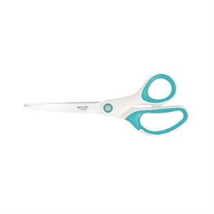 Leitz 5319 WOW titanium kantoorschaar / kunststof / ijsblauw / 205 mm