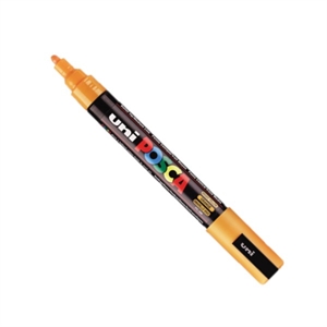 POSCA PC-5M verfmarker / oranje / ronde punt / 1,8 - 2,5 mm
