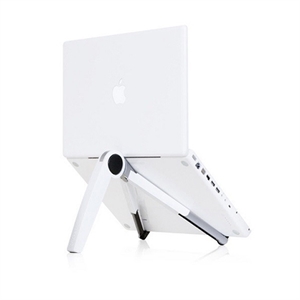 Ergoline Cricket laptop-tabletstandaard / verstelbaar / wit/zilver / tot 17 inch