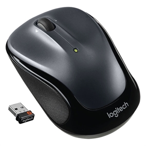 Logitech M325 muis / draadloos / USB / zwart