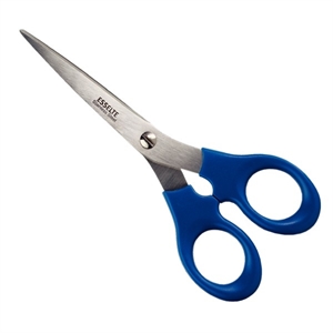 Esselte 82113 schaar / kunststof handvat / blauw / 15cm