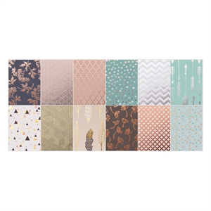 Folia designpapierblok Hotfoil / 12 vel