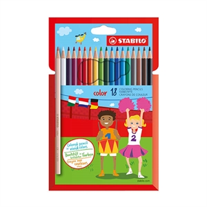 Stabilo Color kleurpotloden / 18 stuks