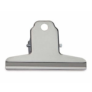 Maul 2090796 papierklem / 75 mm / staal / nikkel / 10 stuks