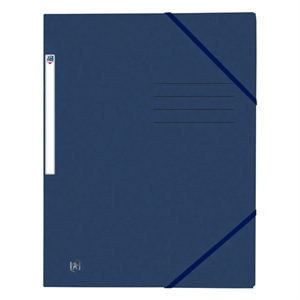 Oxford 400116324 Top File+ elastomap / A4 / karton / donkerblauw