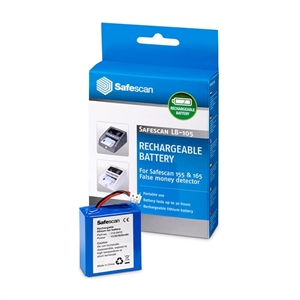Safescan 112-0410 LB-105 oplaadbare batterij / lithium / tot 30 uur