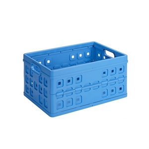 Sunware Square vouwkrat / blauw / kunststof / 46 liter