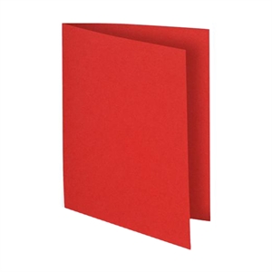Exacompta 150012E Flash inlegmap / karton / A4 / rood / 100 stuks