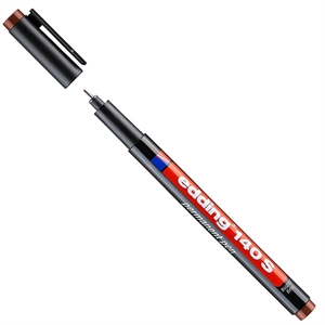 Edding 140S OHP marker / bruin / ronde punt / 0,3 mm