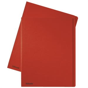 Esselte inlegmap / karton / 10 mm overslag / A4 / rood / 100 stuks