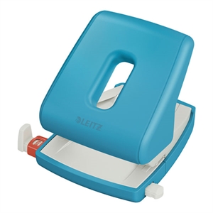Leitz Cosy perforator / metaal / sereen blauw / 2-gaats / tot 30 vel