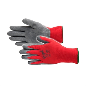 Busters Feel Good werkhandschoen / nylon / maat M / rood/grijs / 1 paar
