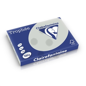 Clairefontaine papier / lichtgrijs / A3 / 120 gr. / 250 vel