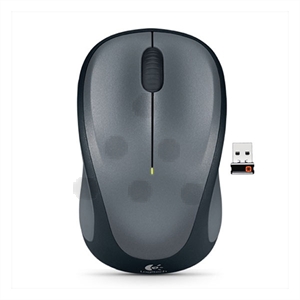 Logitech M235 muis / draadloos / optisch / USB / grijs