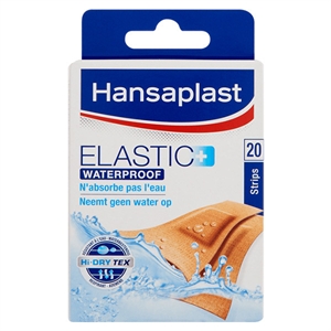 Hansaplast pleisters / Elastic / Waterproof / 20 strips