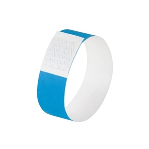 Sigel super soft evenementenbandjes / neon blauw / 520 stuks