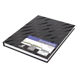 Kangaro K-5585 dummyboek hardcover / A5 / zwart / gebonden / 80 vel