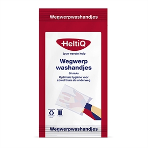 HeltiQ wegwerpwashandjes / 50 stuks