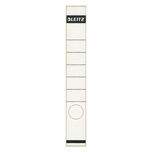 Leitz 1648 rugetiketten / wit / zelfklevend / smal / 39 mm x 285 mm / 10 etiketten