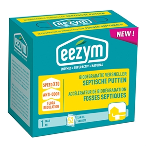 Eezym biodegradatie versneller septische putten / 52 losse zakjes