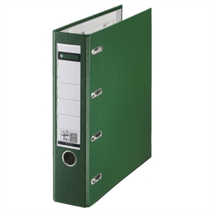 Leitz 1012 bank-giro ordner / A4 / plastic / groen / 75mm