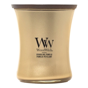 Woodwick Medium Hourglass geurkaars / Sparkling Pomelo /275 gram