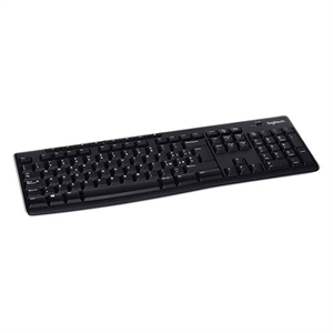 Logitech K270 toetsenbord / QWERTY / draadloos / USB-ontvanger / zwart