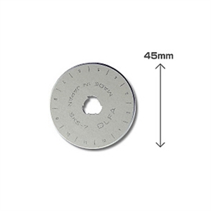 Olfa RB45-1 roterend mes / reserve mes / 45 mm / 1 stuk