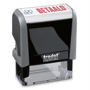 Trodat Printy 4912 Office / zelfinktend / zwart / rood en blauw