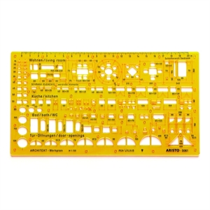 Aristo AR-5061 architect-combisjabloon / schaal 1 : 100