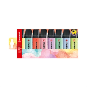 Stabilo BOSS markeerstiften / pastel / 8 kleuren