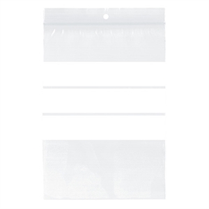 Raadhuis gripzak / met schrijfvlak / 40mm x 60mm / 1000 stuks