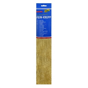 Folia crêpepapier / 250 x 50 cm / goud