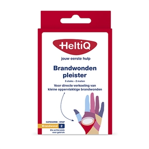 HeltiQ Hydrogel pleisters / 5 stuks