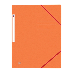 Oxford 400116307 Top File+ elastomap / A4 / karton / oranje / tot 200 vel