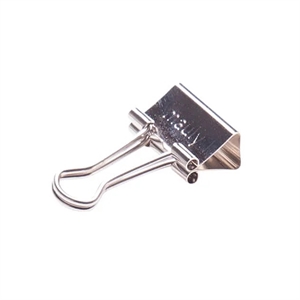 Maul 2141996 mauly papierklem / 19 mm / metaal / lichtzilver / 12 stuks