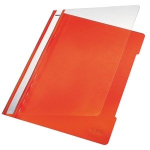 Leitz 4191 snelhechter / A4 / pvc / oranje / 25 stuks