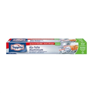Toppits 6777421 aluminiumfolie / 24 meter