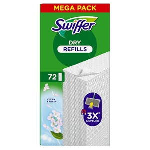 Swiffer Dry vloer navulling / 72 stuks