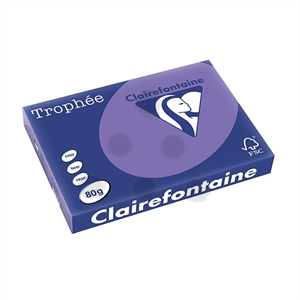 Clairefontaine papier / violet / A3 / 80 gr. / 500 vel