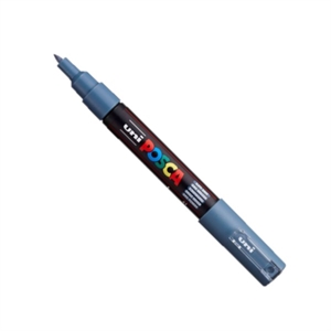 POSCA PC-1MC verfmarker / leisteengrijs / conische punt / 0,7 - 1 mm