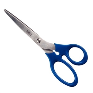 Esselte 82120 schaar / kunststof handvat / blauw / 20cm